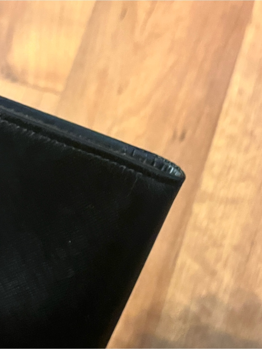 kate spade Black Saffiano Zip Wallet with Gold Logo - Picture 8 of 8